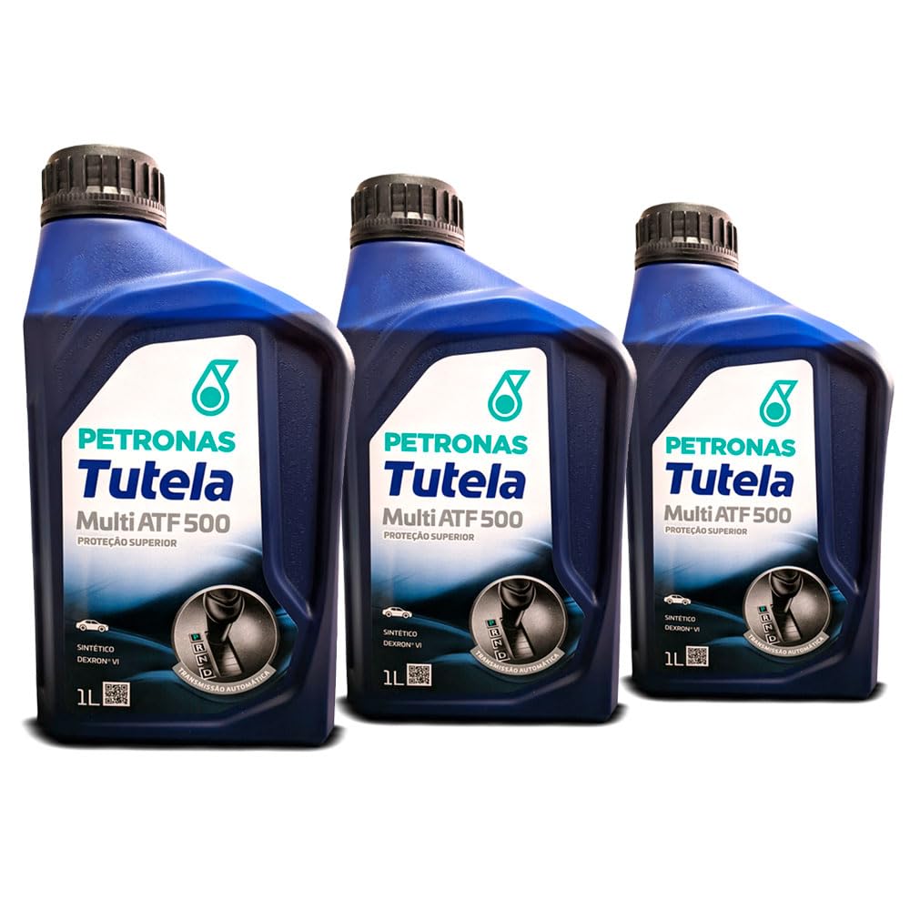 Kit 3 Litros Oleo Cambio Automatico Petronas Syntium Multi ATF 500 Dexron 6 VI