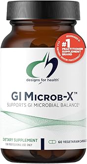 Sponsored Ad - Designs for Health GI Microb-X - Botanical Gut Support, Cleanse + Detox Supplement with Tribulus, Berberine + Barberry Extract - Vegetarian + Non-GMO (60 Capsules)