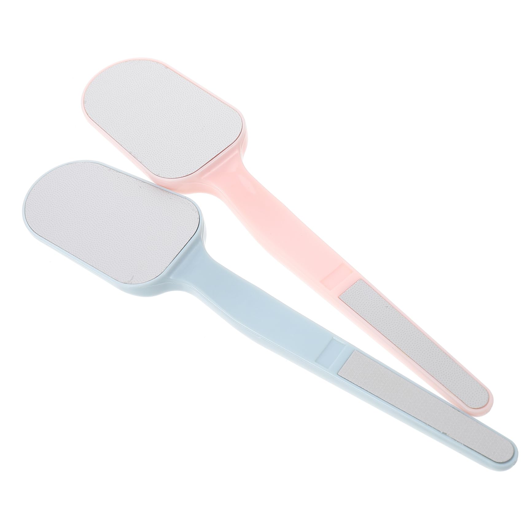 VICASKY 2Pcs Stainless Steel Foot Rasp Ergonomic Exfoliator Dead Skin Remover Tool for Smooth Feet Care Durable Comfortable Design