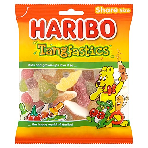 Image of HARIBO Tangfastics, 5.64 Oz 160 G - Fizzy Fruit,Cola