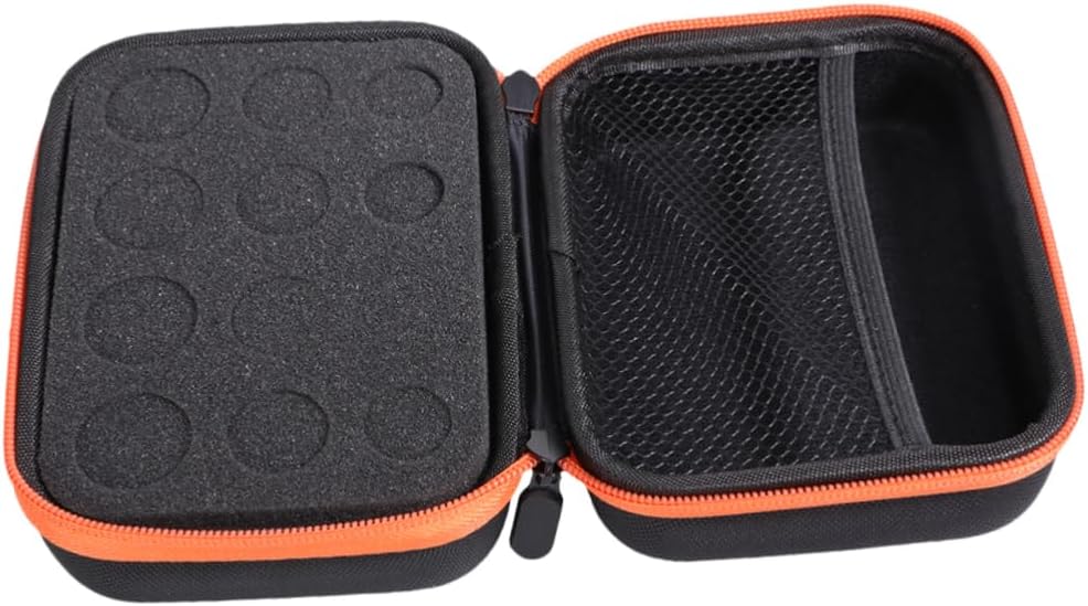 MERRYHAPY 2pcs Slot Storage Case Shockproof Carrying Bag for Bottles Water-resistant Eva for Travel