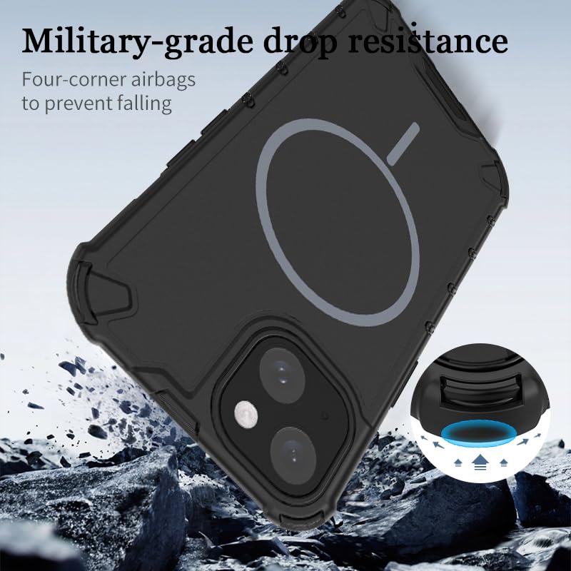 Coque iPhone 15 aimantée fine Asuwish finis les risques de rayures et casses - 4