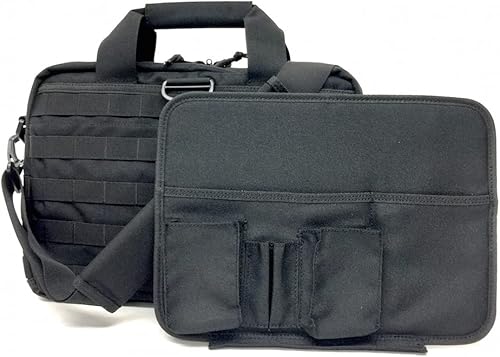 Miniatura 4 de TACTICAL HARDWEAR - Maletín táctico para armas 10-86  Portátil de 15 pulgadas, pistola, almacenamiento de equipos, nailon 1000D resistente,