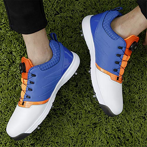 XFQ Unisex Golf Shoes, Casual Spikes Golf