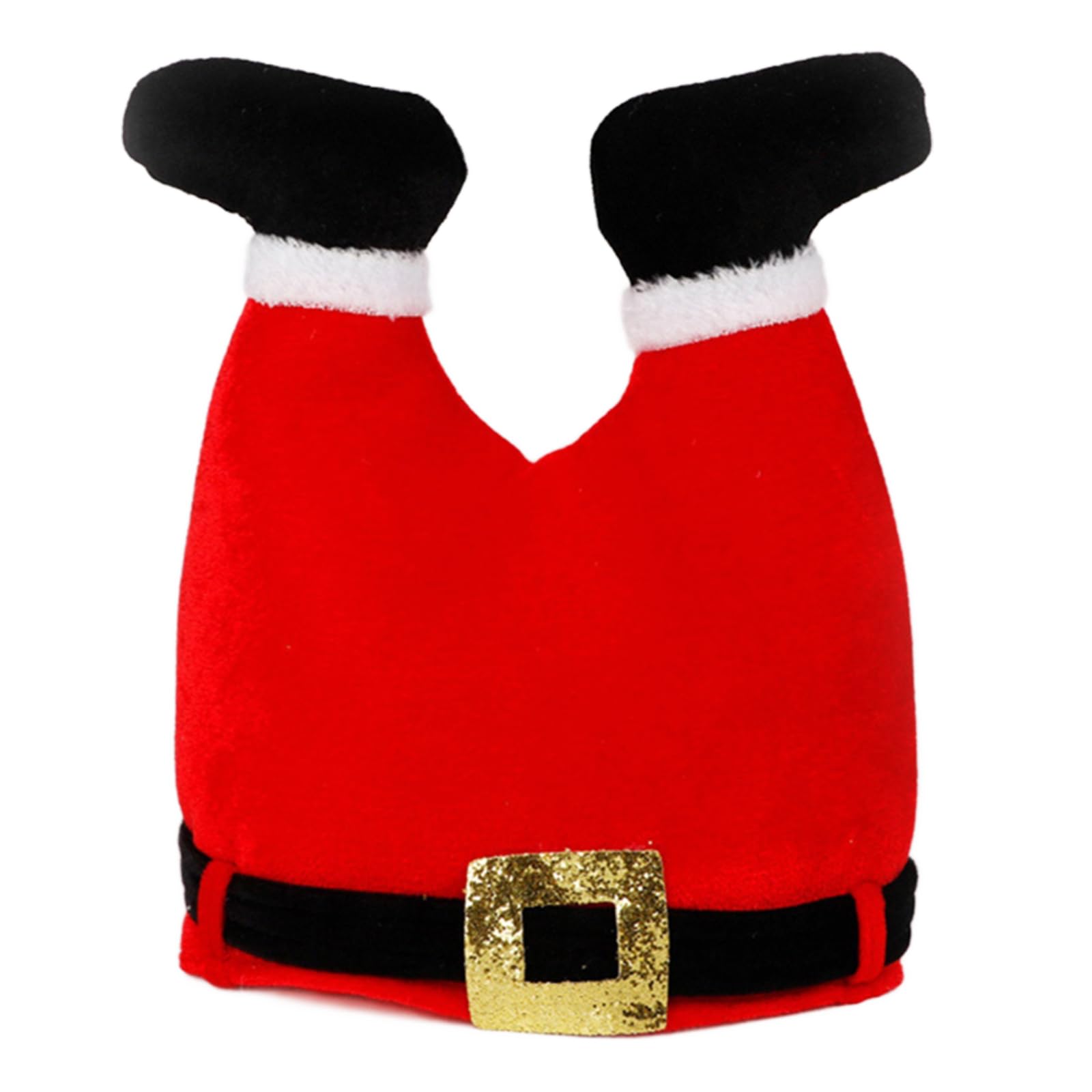 Buxuaaaa A Buxuaaa Unique Pants Hat Sant Pants Hat For Christmas Decorations Getin The Holiday Spirit With This Fun Ccessories Gift Hilarious Sant Colorful Christmas