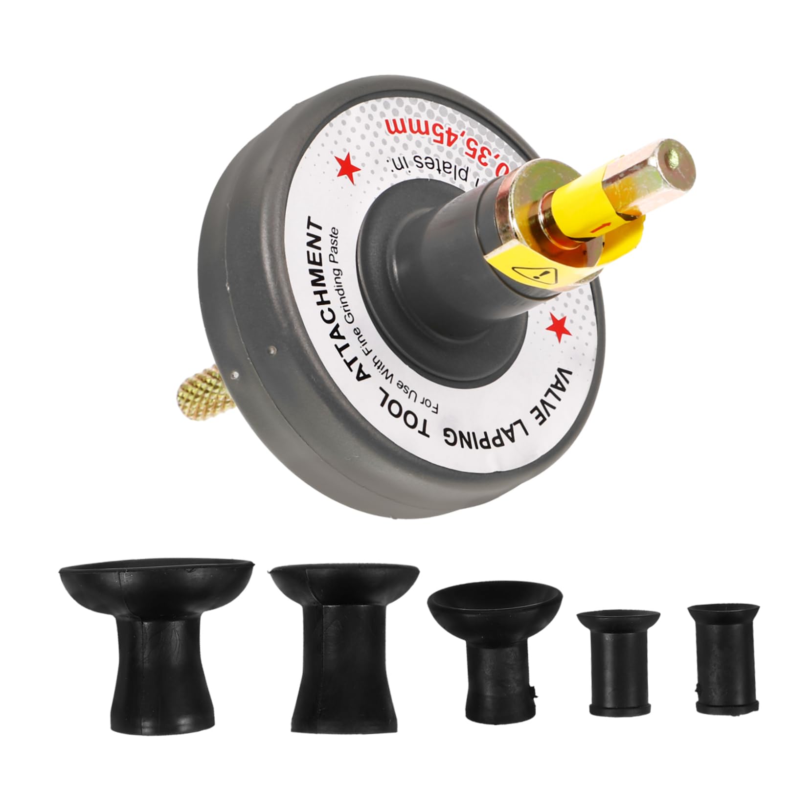 ULTECHNOVO 2pezzi Strumento Di Rettifica Per Valvole Di Motore Auto Utensile Multi-funzionale Per Riparazione Valvole Progettato Per Ripristinare Efficienza e Precisione Riparazioni Veloce