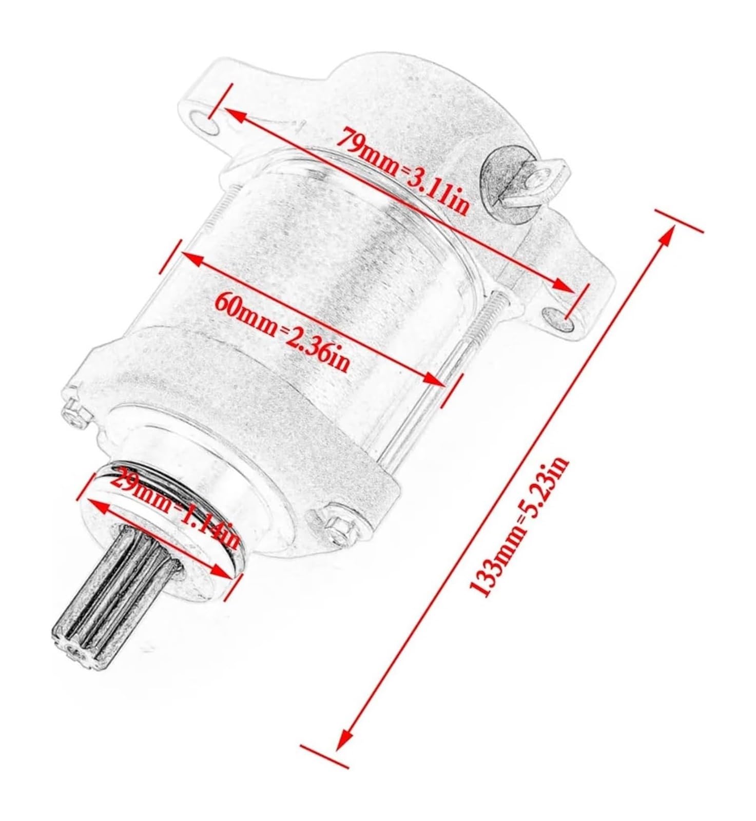 Motor Arranque Motocicleta para A&prilia para RXV450 para RXV550 para SXV450 para SXV550 2006-2015 Motor De Arranque AP9150090 Arrancador De Motocicleta