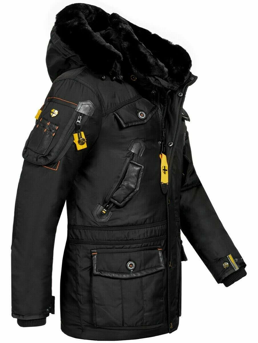 Geographical Norway warme Herren Winter Jacke FVSB Parka Outdoor ACORE Luxus SKI