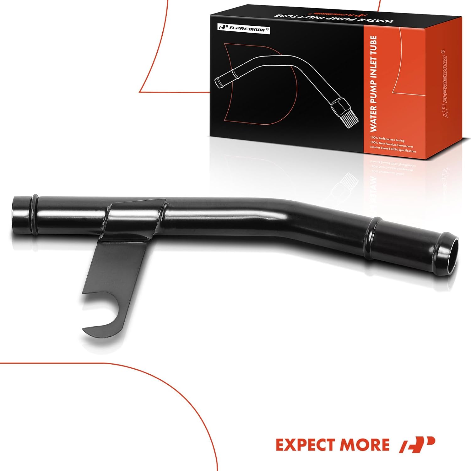 A-Premium Engine Water Pump Inlet Tube Compatible with Dodge Models, Ram 1500 2500 3500 1994-2001, Dakota 1990-2003, Durango 1998-2003, B150, B1500, B250, B2500, Ramcharger