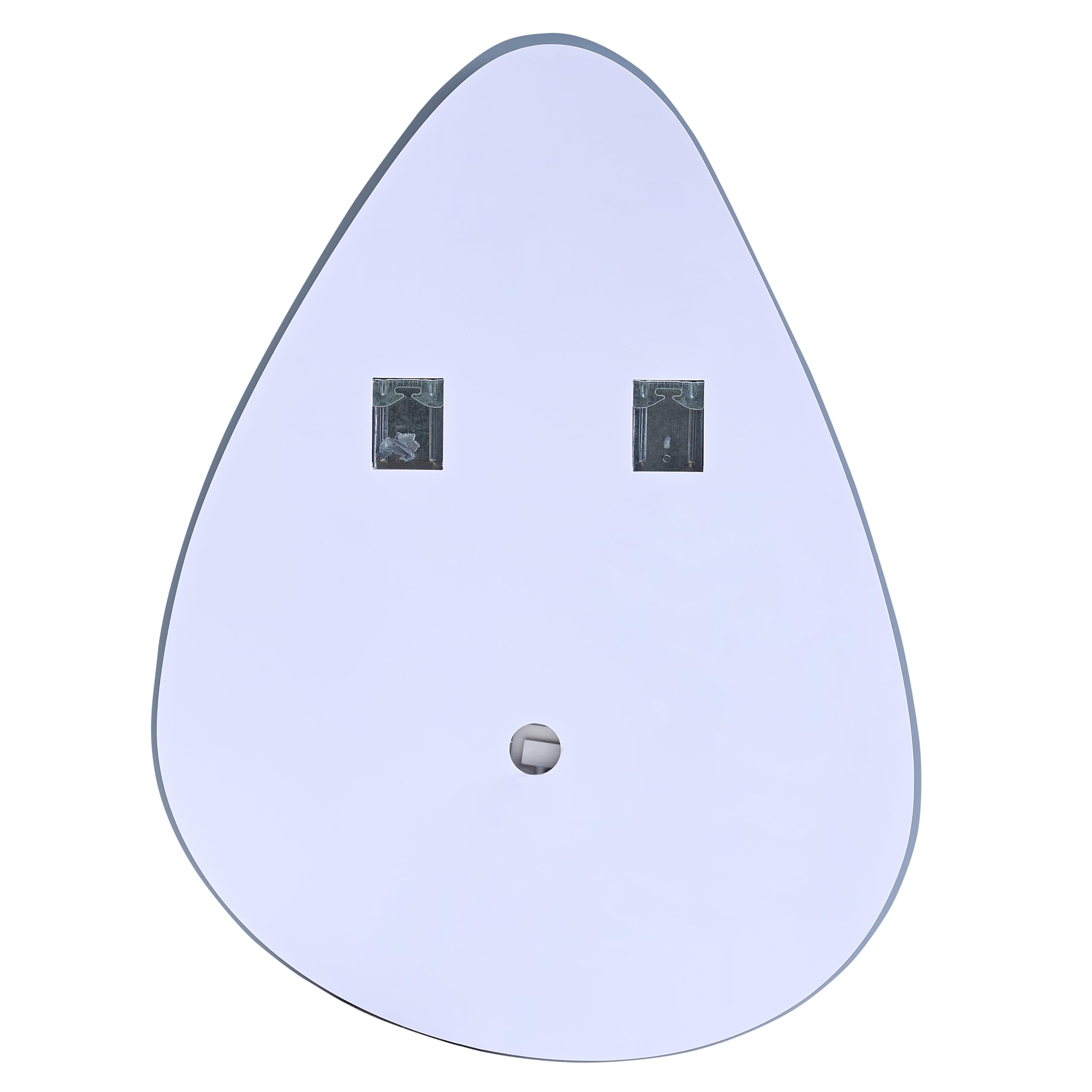 VIDI HOME Melin - Specchio da Bagno LED, 80×60 cm, a Goccia Anticondensa - Specchiera Retroilluminata con 3 Temperature di Luce per Bagno Moderno e Casa