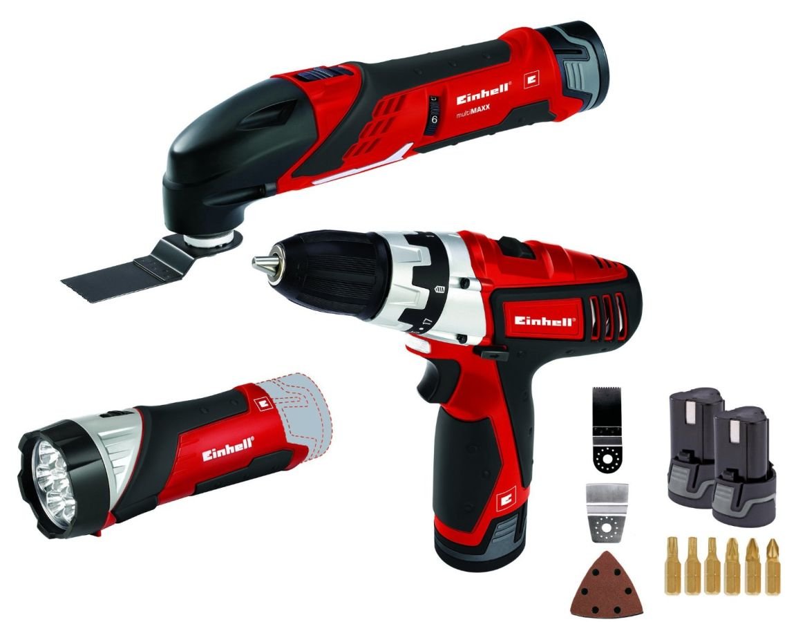 einhell TE-TK 12 Li Set Utensili a Batteria, 12 V