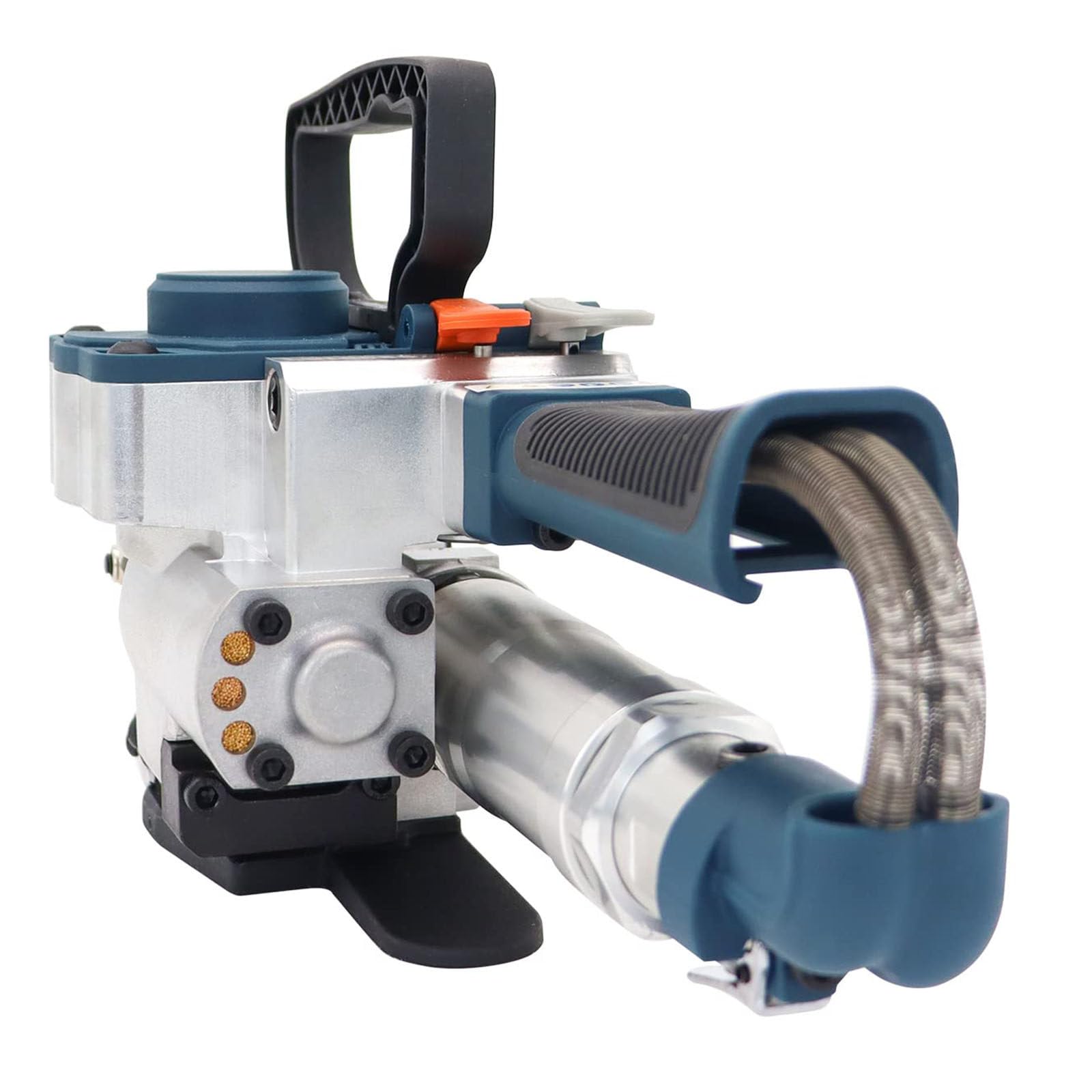 UMJIGF Pneumatic Strapping Tool Packaging Strapping Machine Handheld Strapping Machine for PP &PET Belt Width 1/2