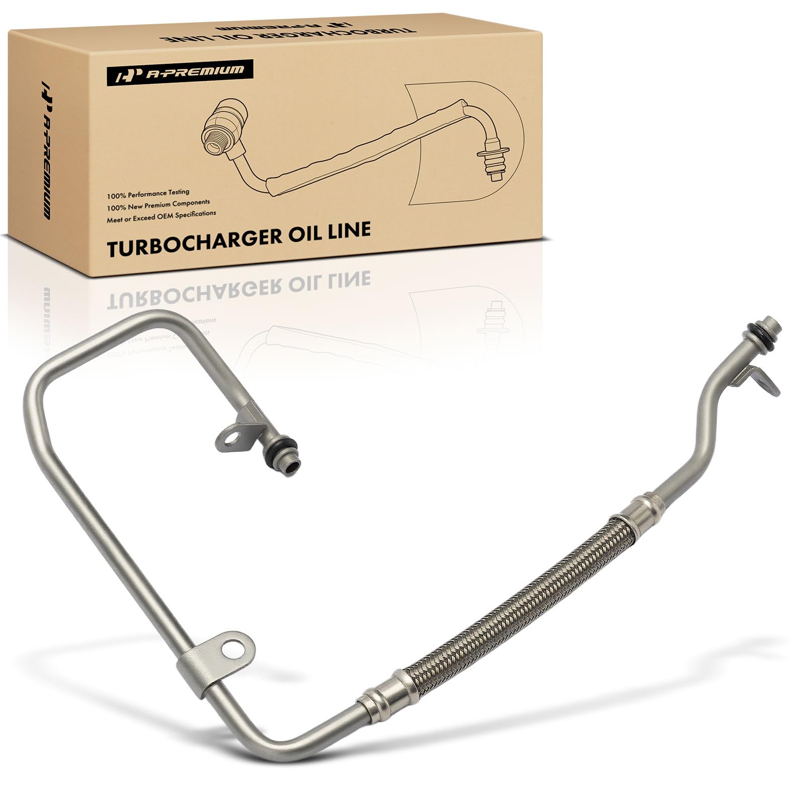 Durite alimentation huile turbocompresseur Mercedes contre la surchauffe turbo C300
