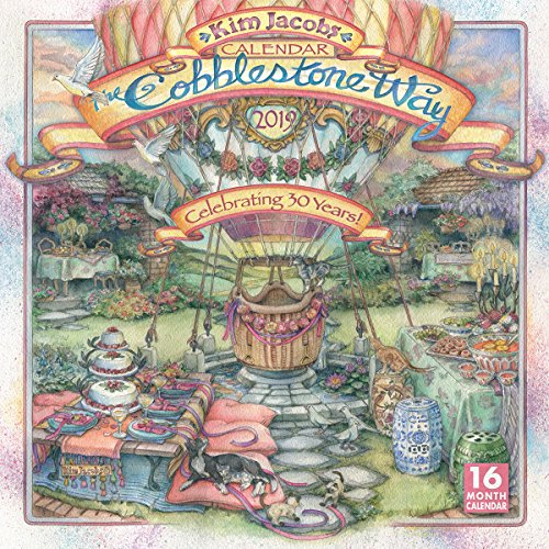 2019 The Cobblestone Way 16-Month Wall Calendar: by Sellers Publishing, 12x12 (CA-0422)