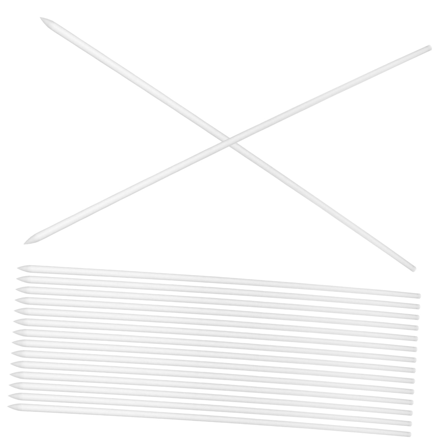 ibasenice 3 Ensembles Piquets De Plantes Acrylique Transparent pour Soutien Vertical des Plantes Grimpantes Outil De Jardinage Pratique 16 Pièces * 3