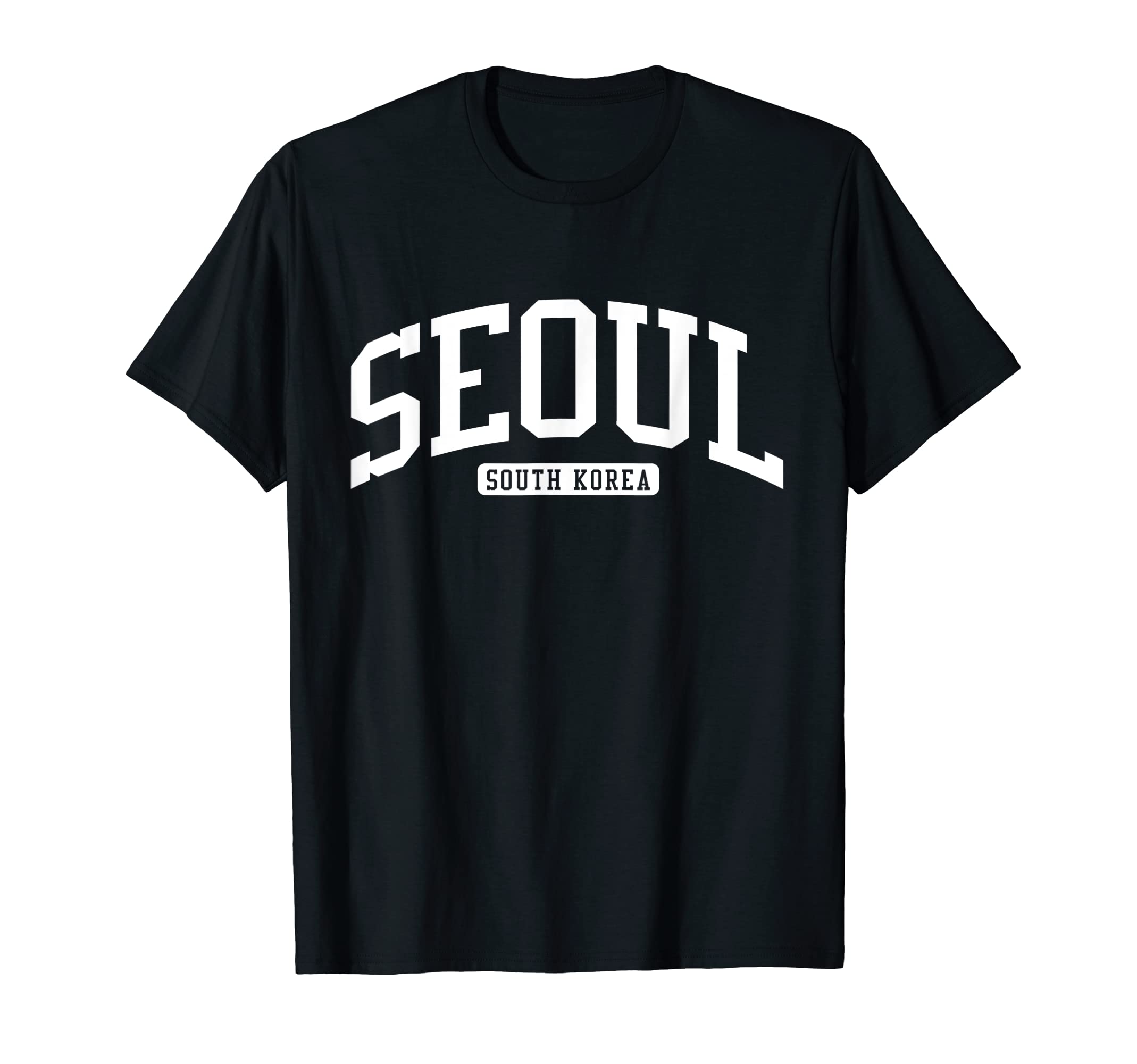 Seoul South Korea College University Style T-Shirt