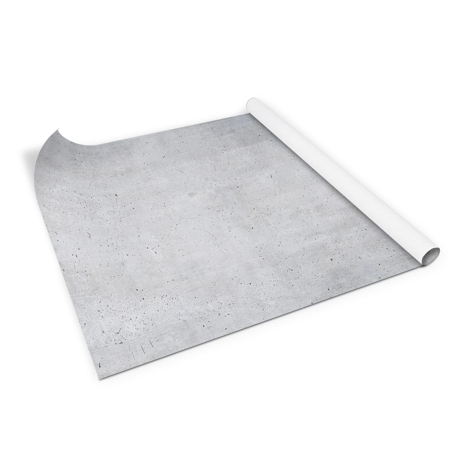 Lámina adhesiva de 100x50cm textura hormigón gris vinilo decorativo para estantes y mesas