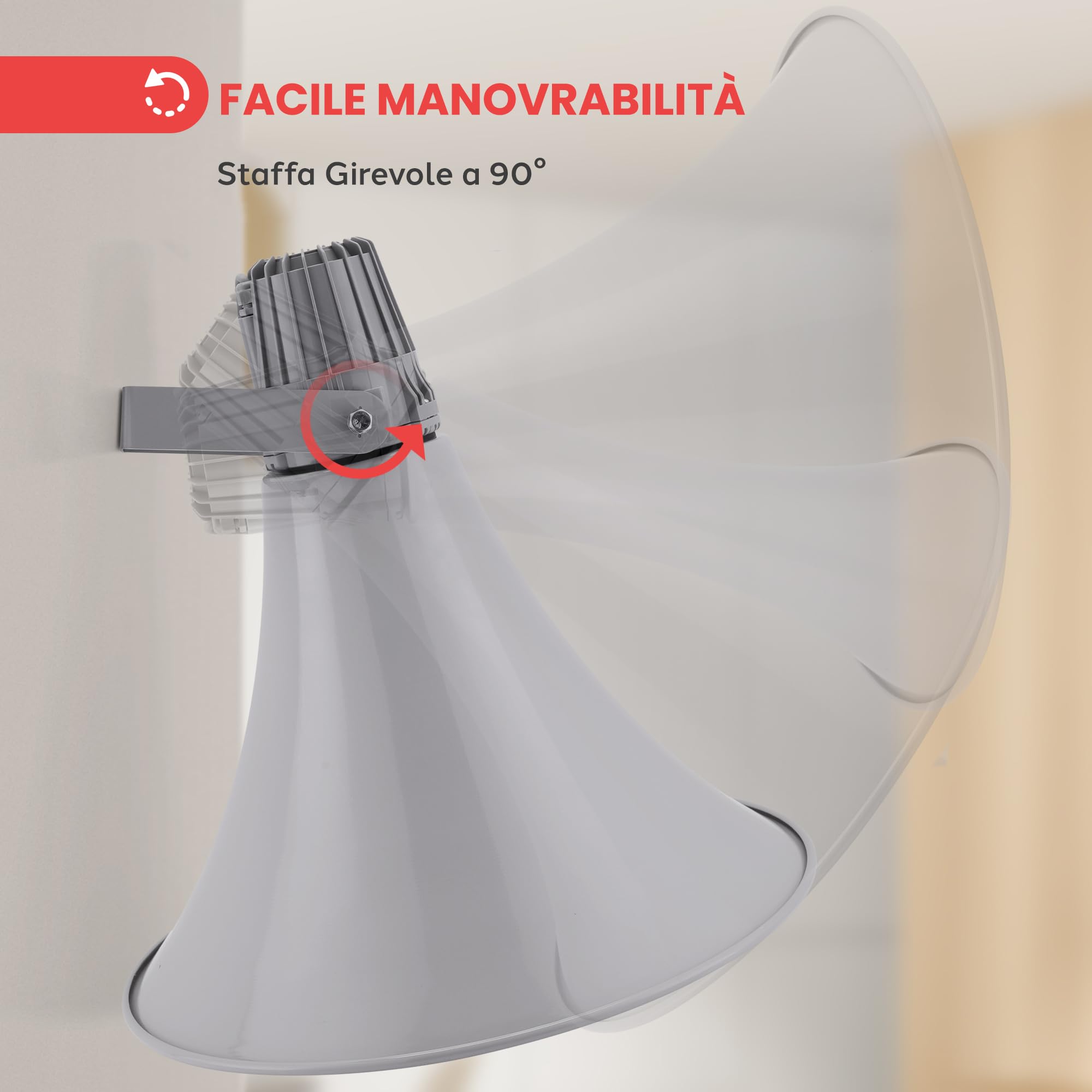Pyle Cassa Audio Altoparlante PA 50 cm 100 W 400Hz-5KHz 16 Ohm 70V/100V