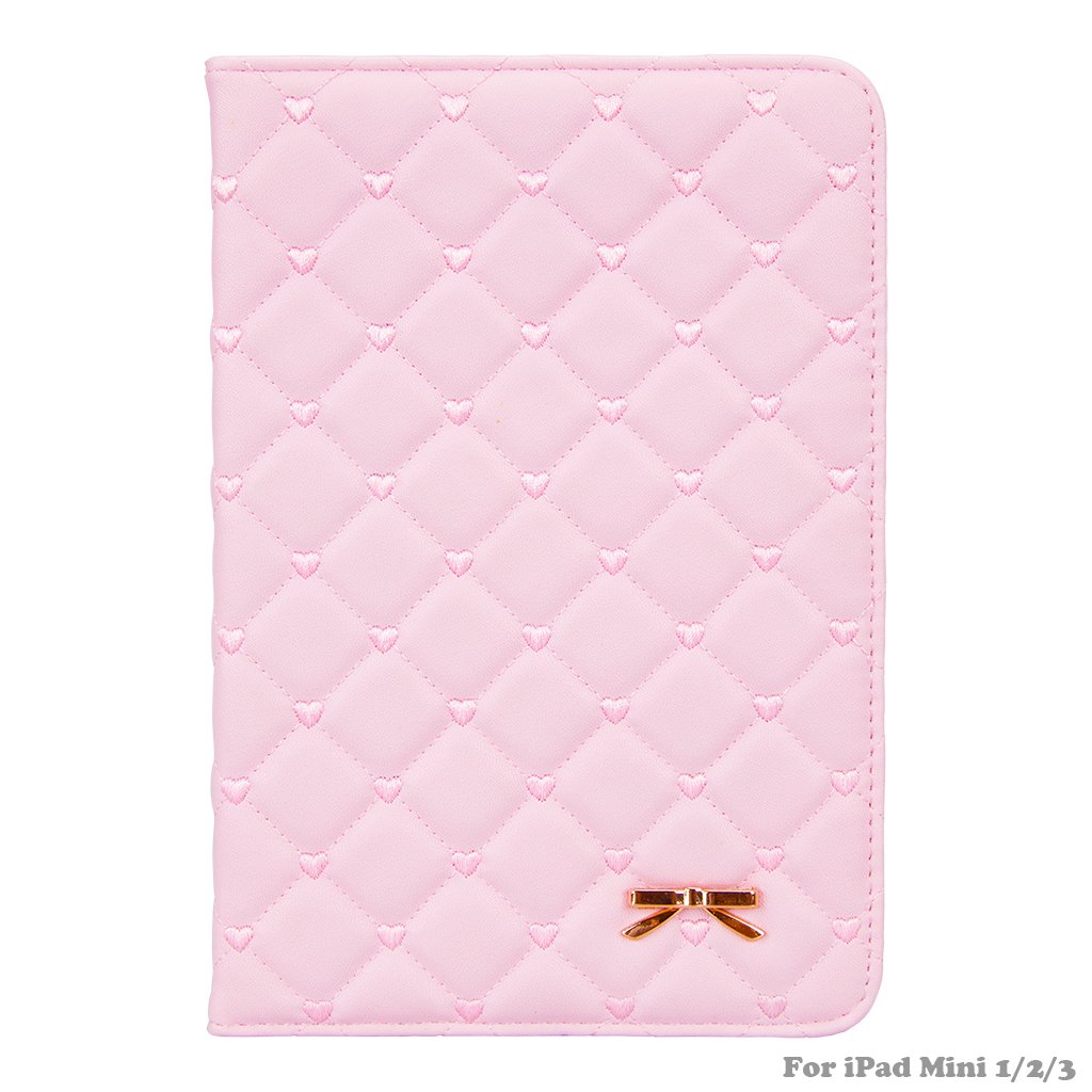 IDEGG Case for iPad Mini, Mini 2, Mini 3 (Pink)