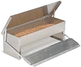 IDMarket - Mangeoire XL pour Poules Distributeur Automatique à pédale en Acier 5 KG - 6