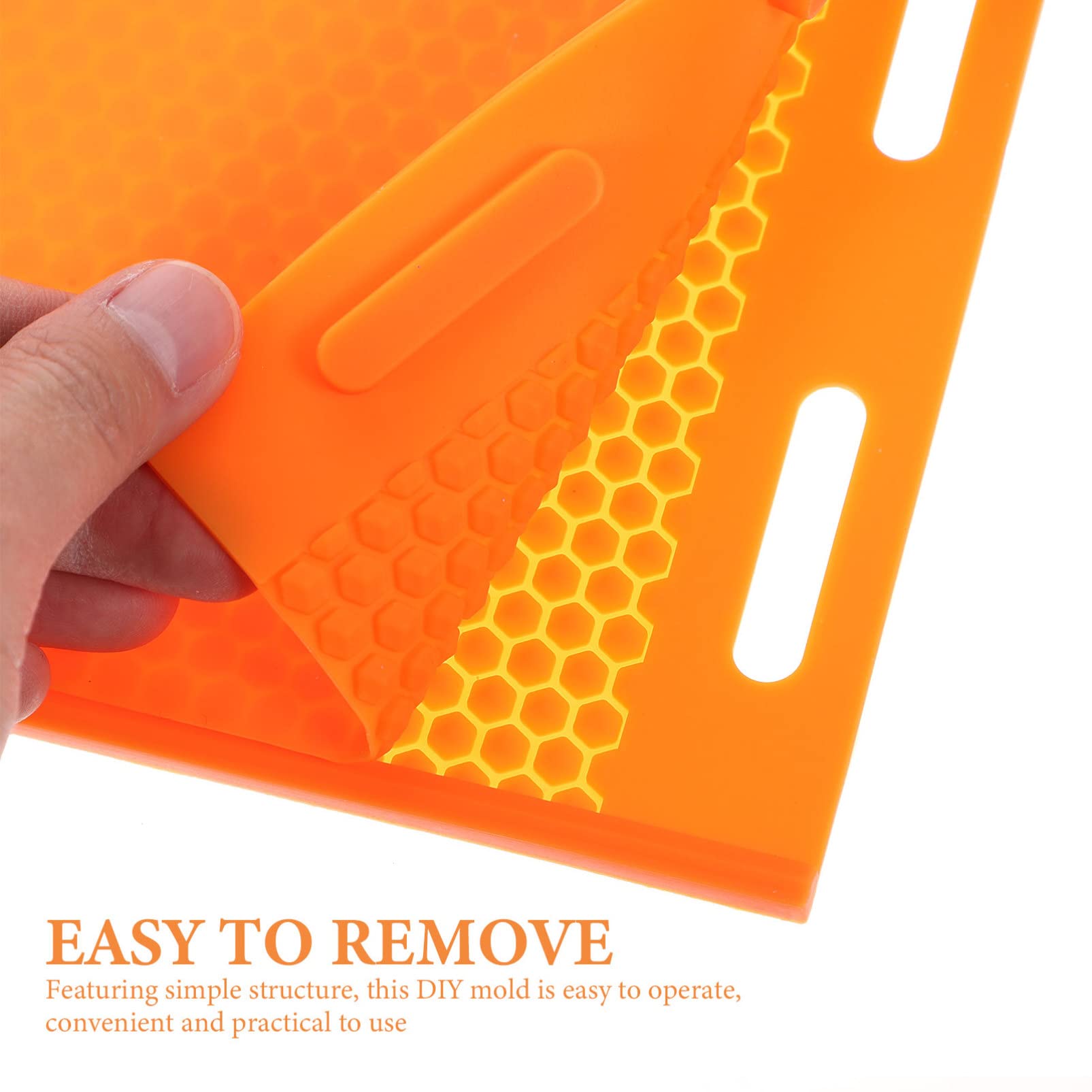 Abaodam Stampo in Silicone per Foglio di Cera d Api per Apicoltura, Leggero e Facile da Conservare, per Creazioni Fai-da-te di Candele e Artigianato Nido d Ape