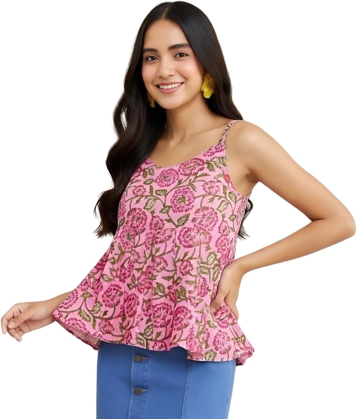 Leriya Fashion Sleeveless Tops for Women | Women Casual Top | Crop Tops for Women | Korean Tops for Women