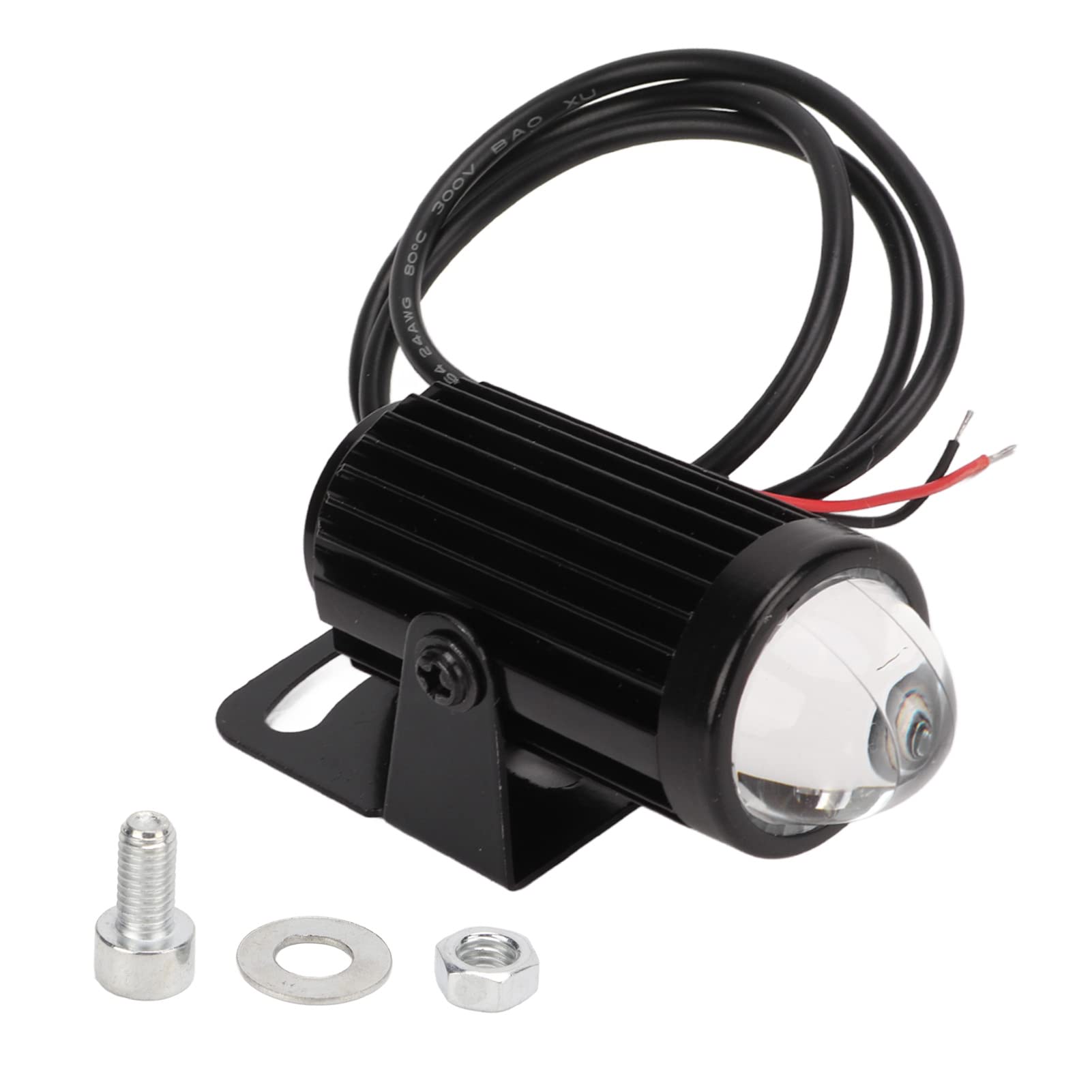 Mini Projecteur LED Stroboscopique Moto Yosoo 10-60V 20W - IP65 Étanche, Lumière Blanche/Jaune Universelle