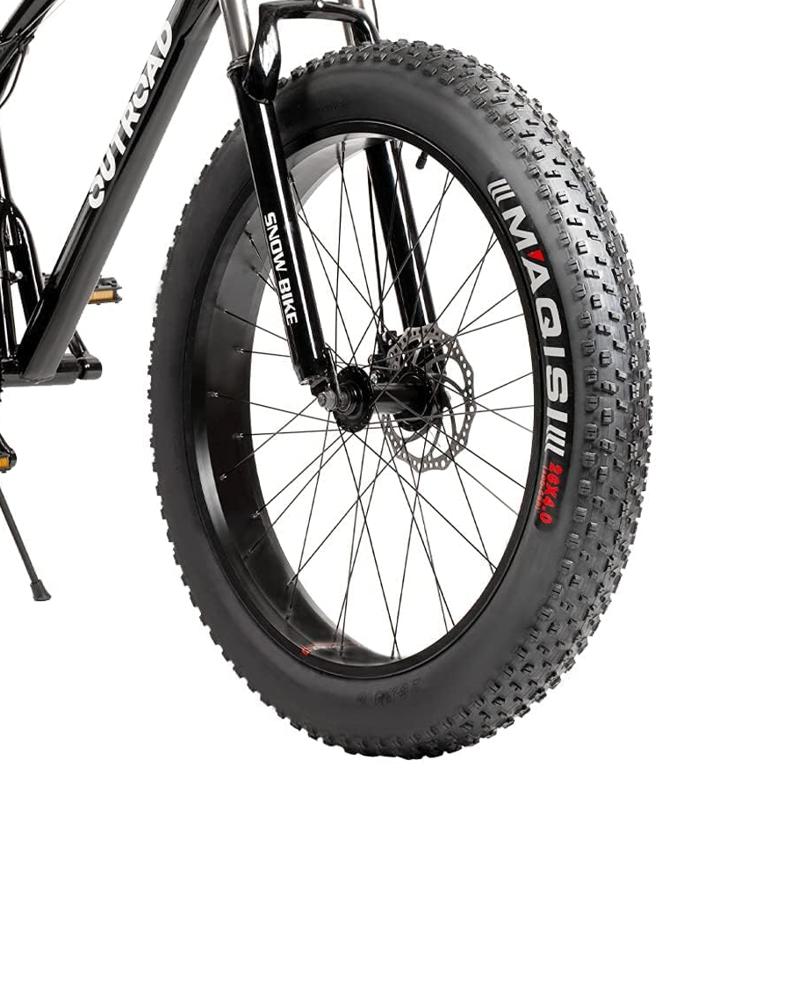 Amazon.com : Omelaza 26 Inch Fat Tire Mountain Bike with Dual Disc