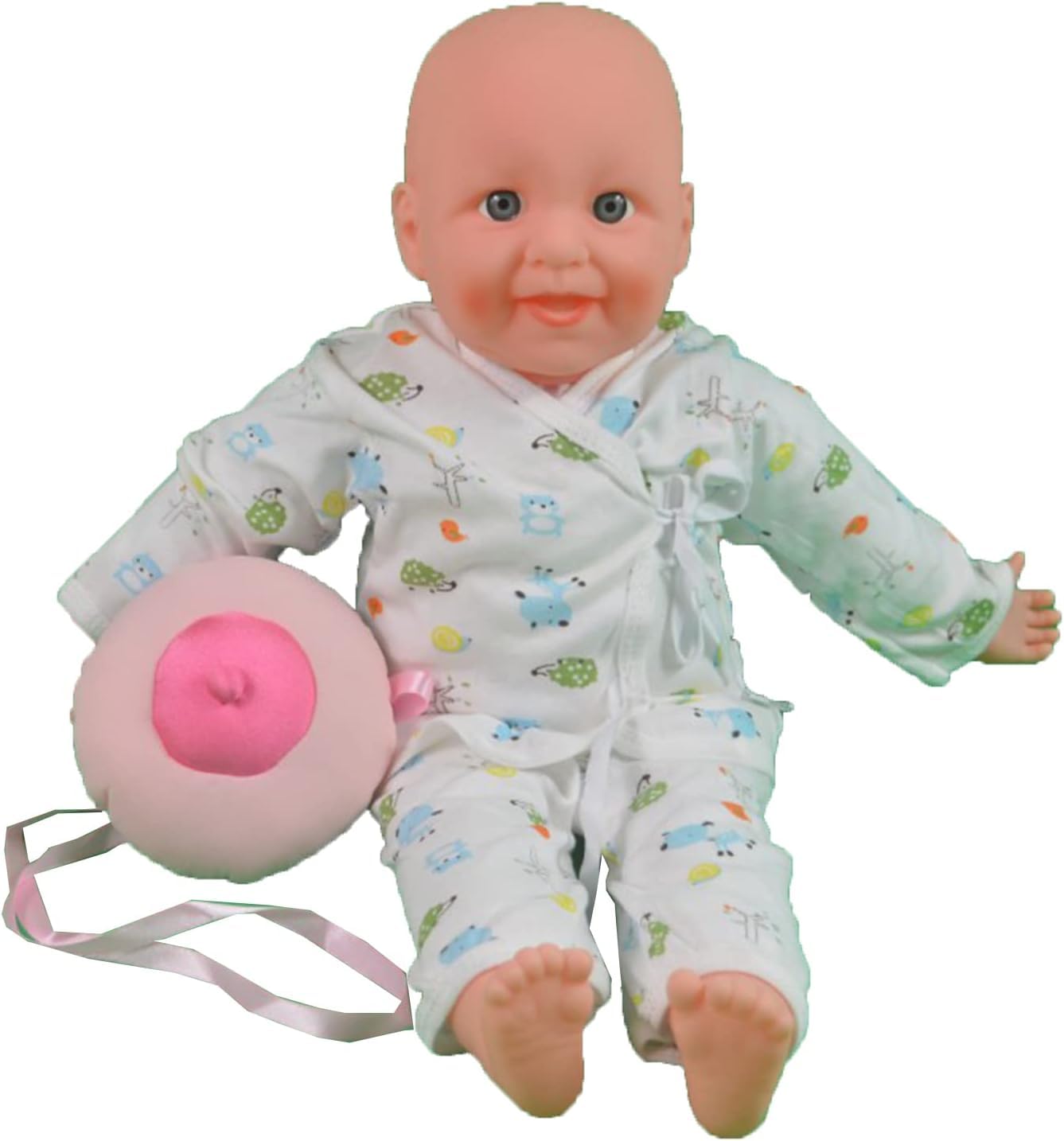 ExKaTe Real Dolls and Fake Breast Model, Breastfeeding Guidance Obstetrics and Gynecology Nursing Posture Demonstration Teaching Model for Lactation Teaching Nursing Trainning Education Tools.