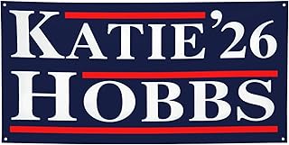 2x4 Ft Katie Hobbs for Governor 2026 Banner Signs Arizona Governor Banners Flag Large Yard Bedroom Decoration