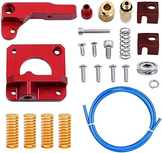 APAAZO CR10 Upgraded Extruder Long-Distance Remote Metal J-head PETG Tube Extrusion 1.75mm Filament Compatible With Ender3 3D Printer Parts (Color : Red kit, Size : 2.2mm)
