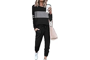 Women's Color Block Jogging Suit