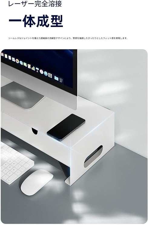 Monitor Stand with Drawers Monitor Stand Monitor Arm Steel Computer Desk with Drawers Desktop Keyboard Storage Office Home Remote Work Home Office with Drawers Black Black Tabletop Shelf