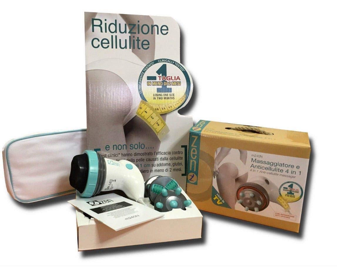IlGruppone Zen - Masajeador anticelulítico 4 en 1 Ardes Medicura ARM24ON para adelgazar y adelgazar