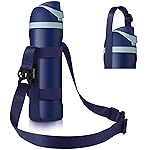EasyAcc Water Bottle Holder Strap Sling, for Owala FreeSip 24 32 40 oz, Hydro Flask, Cirkul, Yeti, Stanley Flip, Universal Water Bottles, with Carabiner, for Walking Curise Travel (Bottle Excluded)