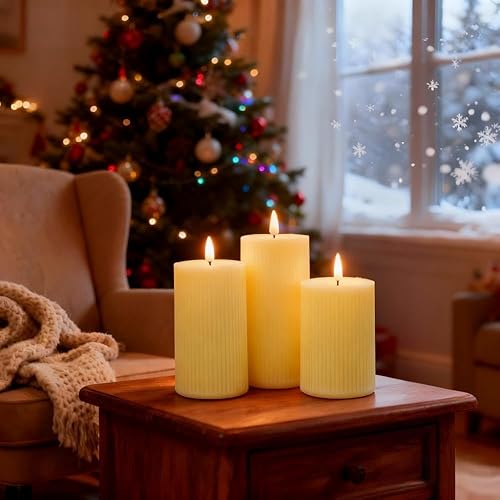 Miniatura 48 de Angelloong Velas parpadeantes de cristal transparente, sin llama, funcionan con control remoto y baterías, velas LED con temporizador, románticas