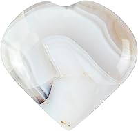 Vista 28 de Crocon Juego de piedras de sangre de dragón de 1.969 in, con forma de corazón grande, 450 quilates, bolsillo de cristal curativo, colección