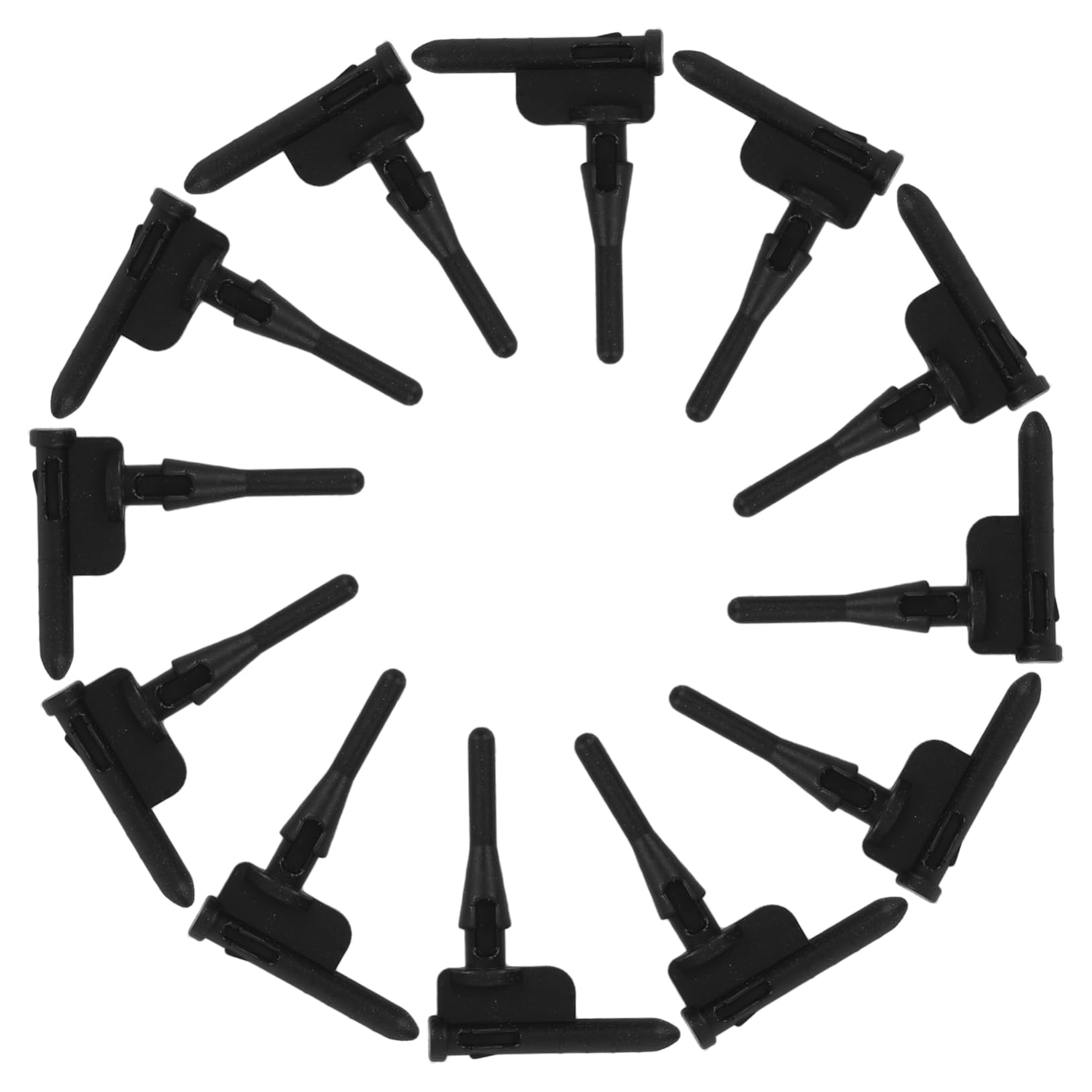 DOITOOL 30pcs Noise Absorption Silicone Rivets for PC Case Fan Mounting Vibration Cooling Fan Accessories Shock Reducing Computer Screws Kit for Effortless Installation and Reliable