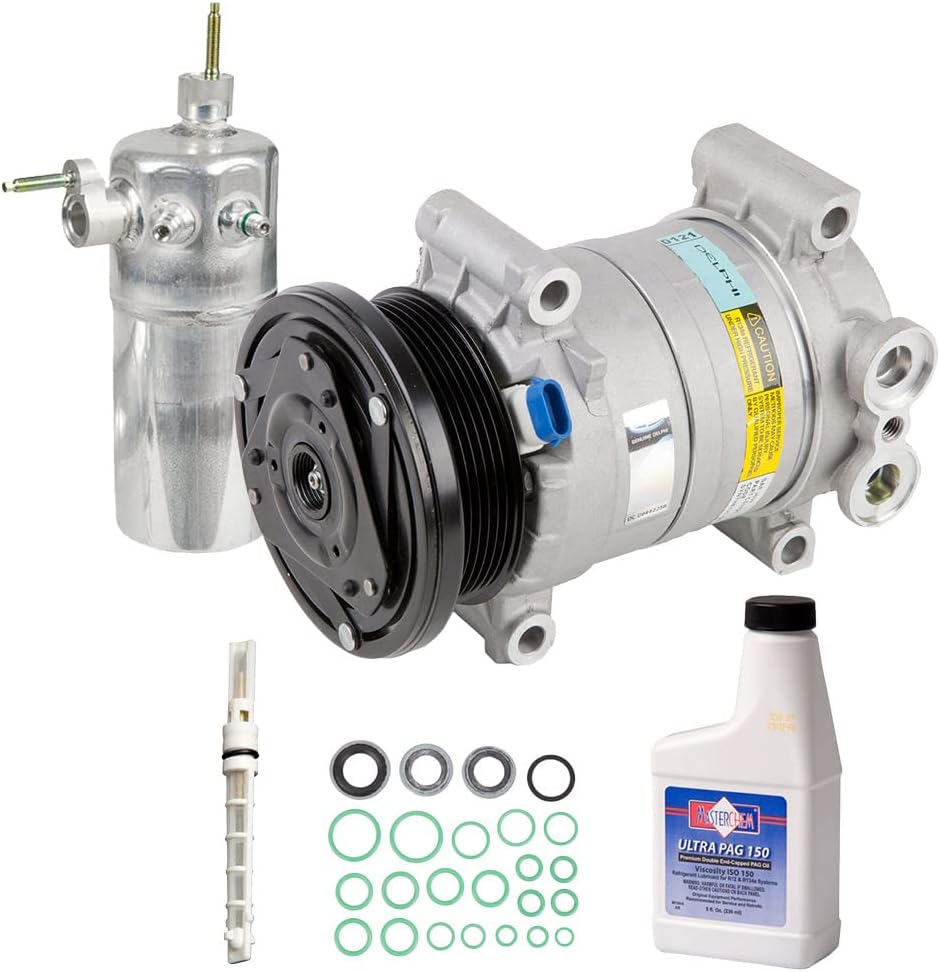 Amazon.com: OEM Delphi HT6 AC Compressor w/A/C Repair Kit For Chevy ...