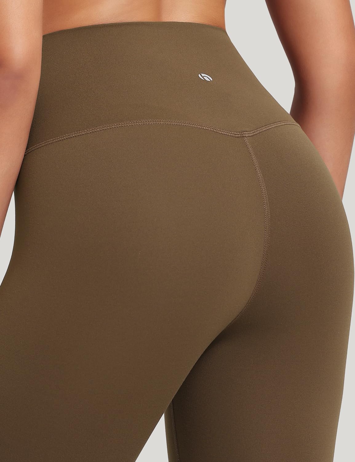 HeyNuts Pure&Plain x Workout Pro Leggings 25'', Compression High Waisted 7/8 Workout Pants - Image 4