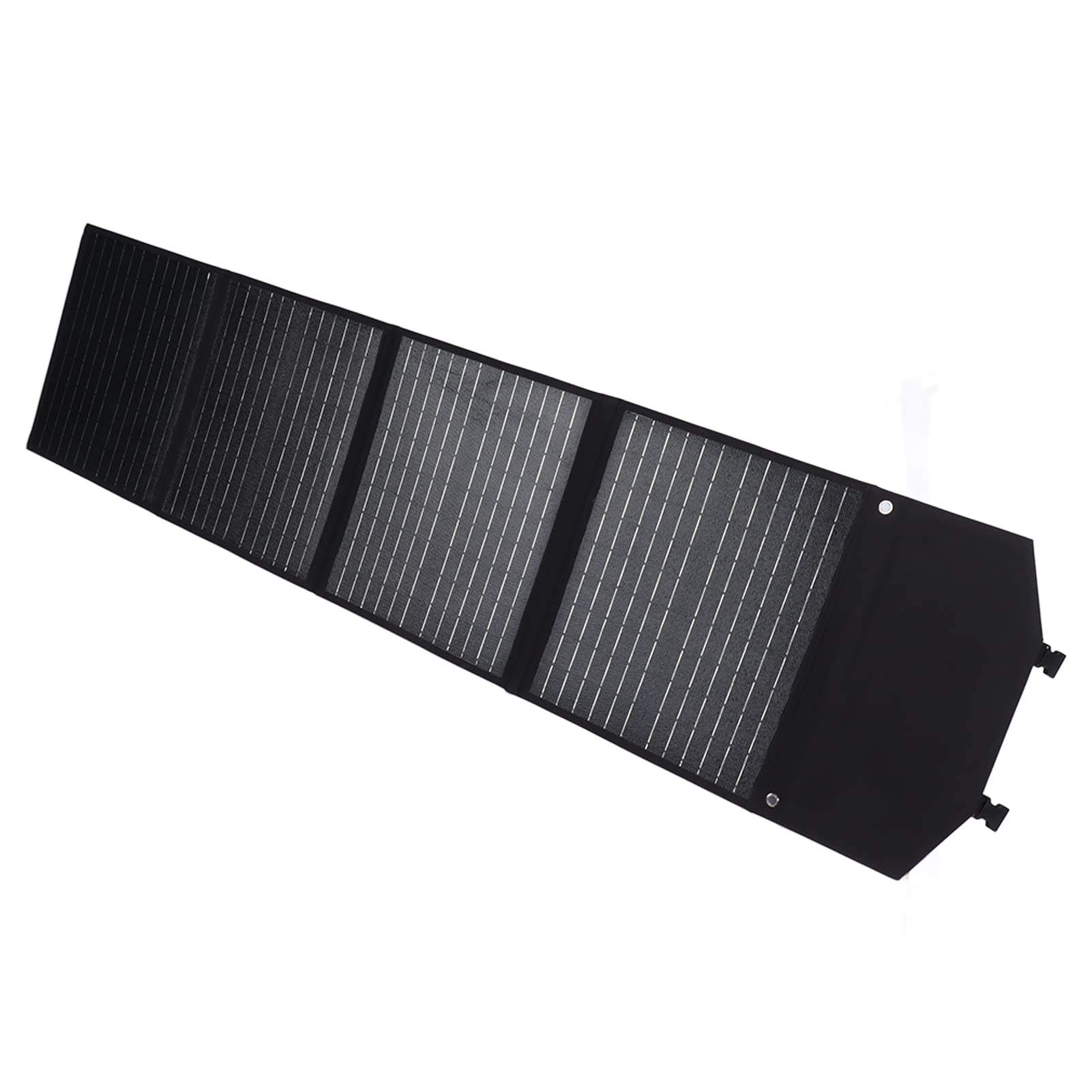 Fdit Faltbares Solarpanel 100 W, Tragbar, Monokristallines ETFE