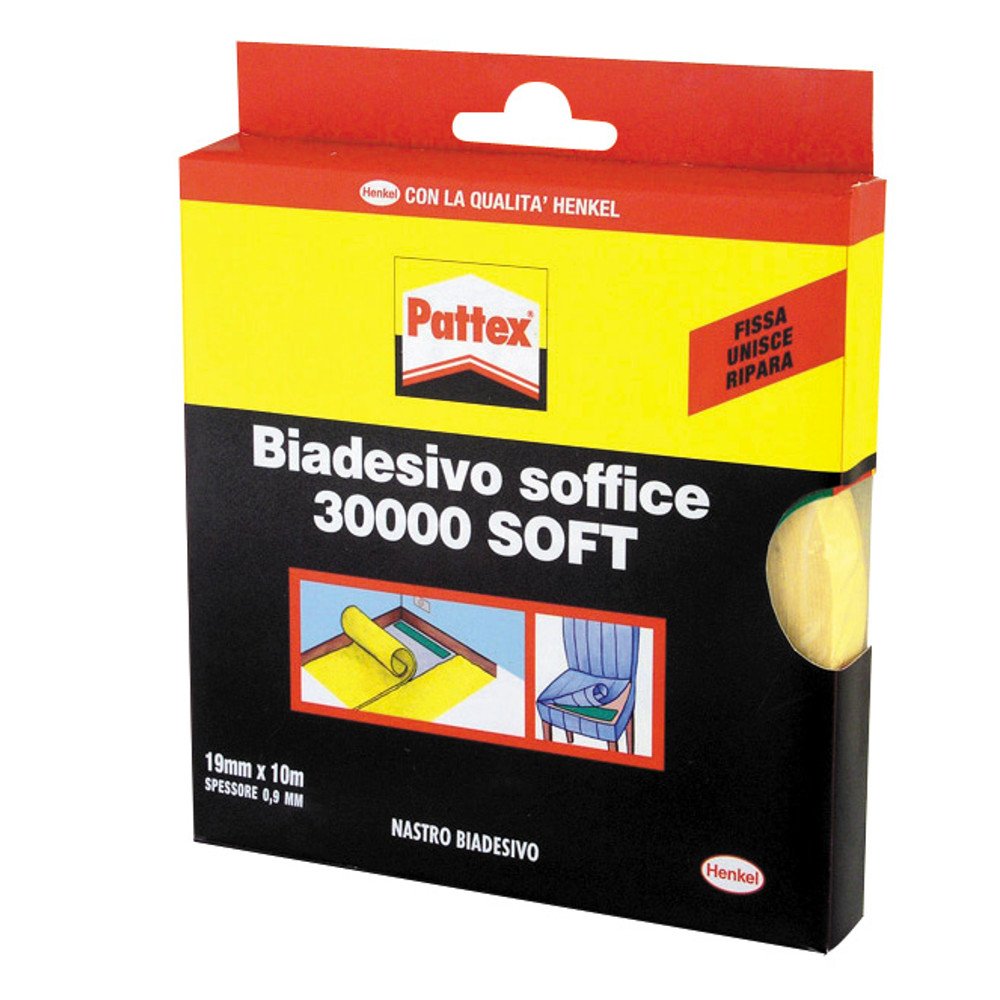 PattexBiadesivo Soffice Soft 19mm x 10m - tapes