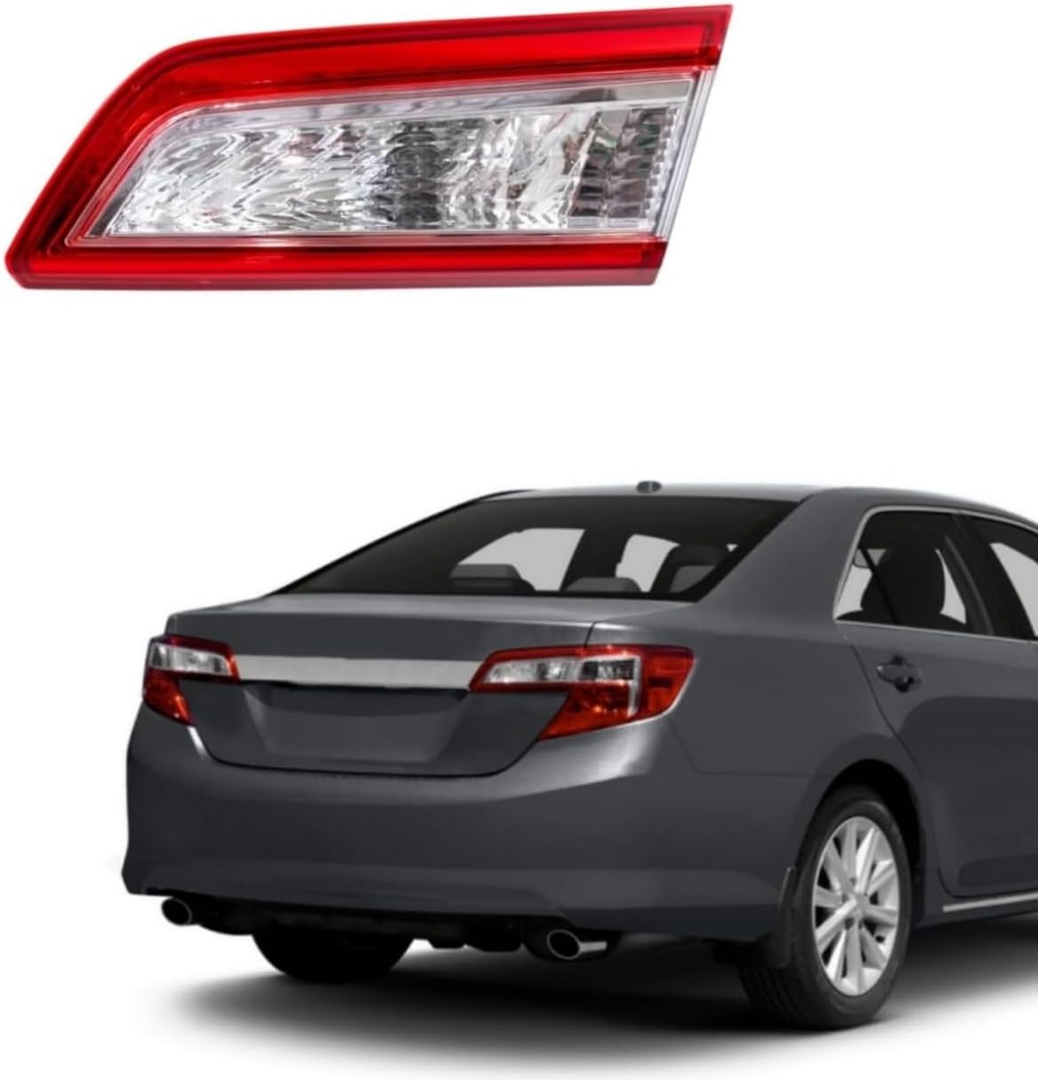 Right Tail Lights Replacement for 2012 2013 2014 Toyota Camry Rear Inner Lamp Passenger Side TO2803111 8158006380