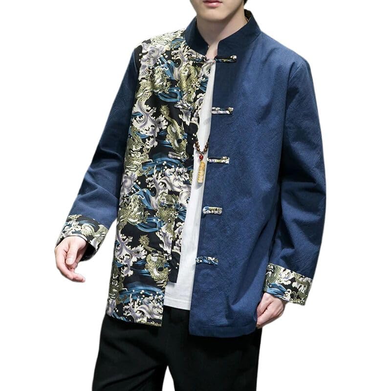 Chinese Style Men Spring Summer Jackets For Men Suit Jacket Coat