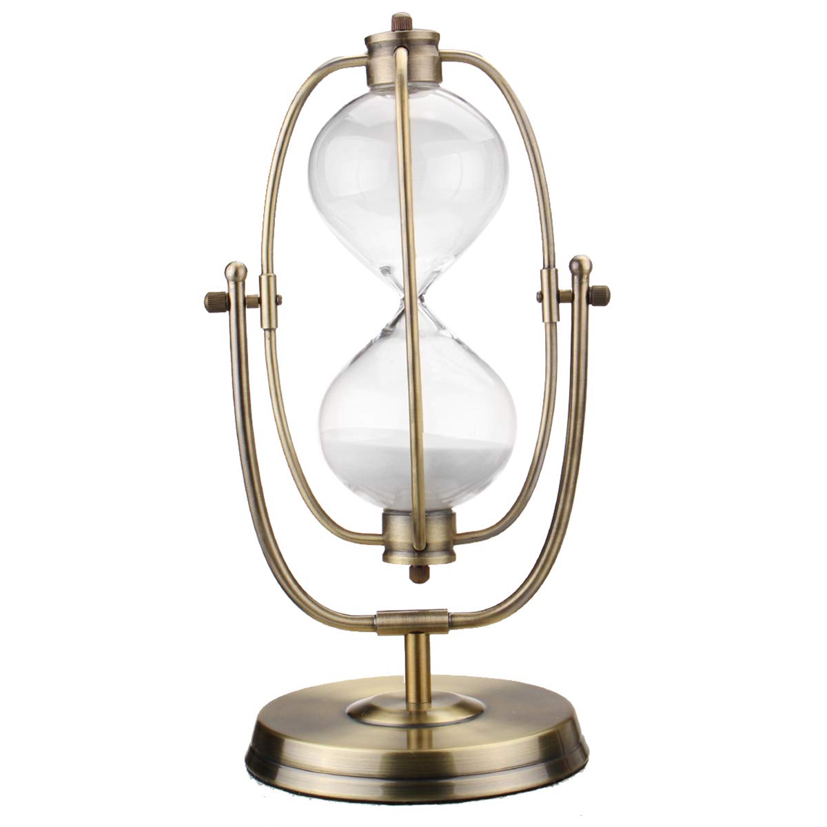 MJJEsports 30 Minutos Rolating Sand Reloj De Arena Sandglass Arena Reloj Temporizador De La Habitación De Casa Decoraciones Regalo