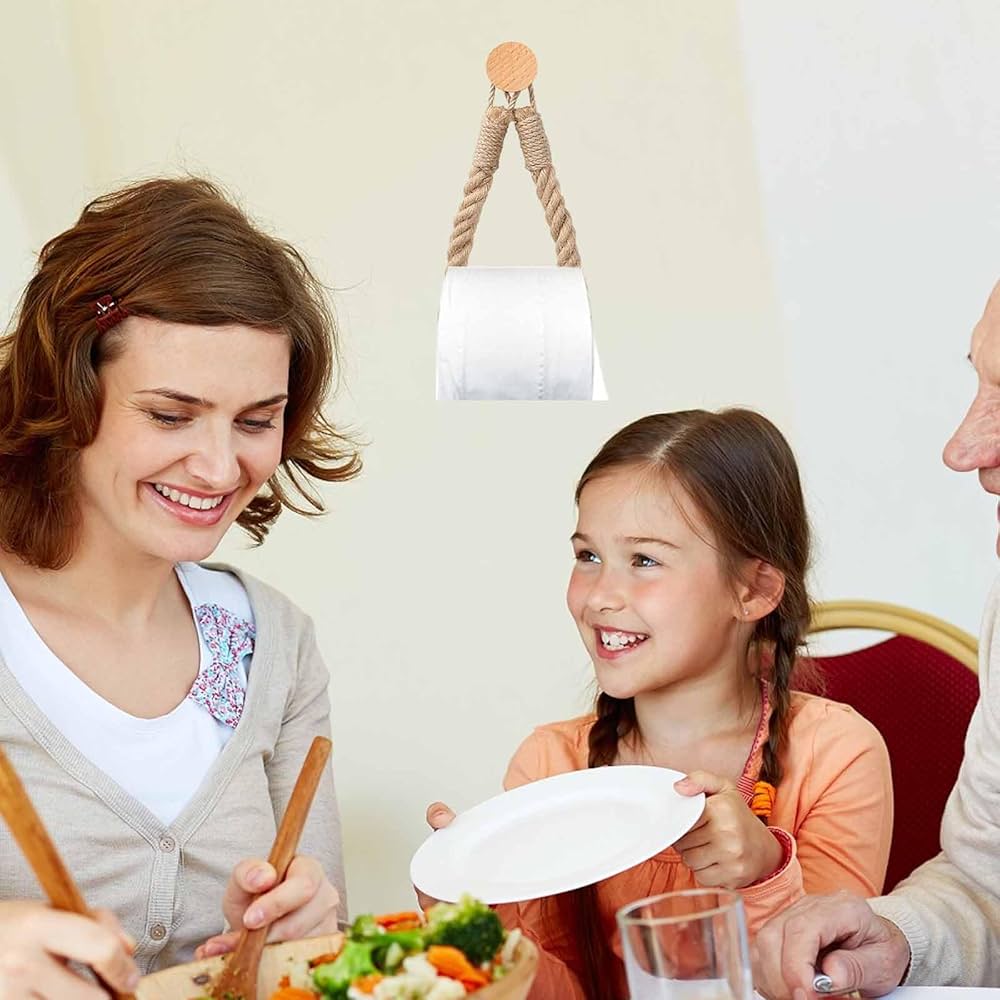 HAKZEON Lot De 2 Porte-rouleau De Papier Toilette Autocollant