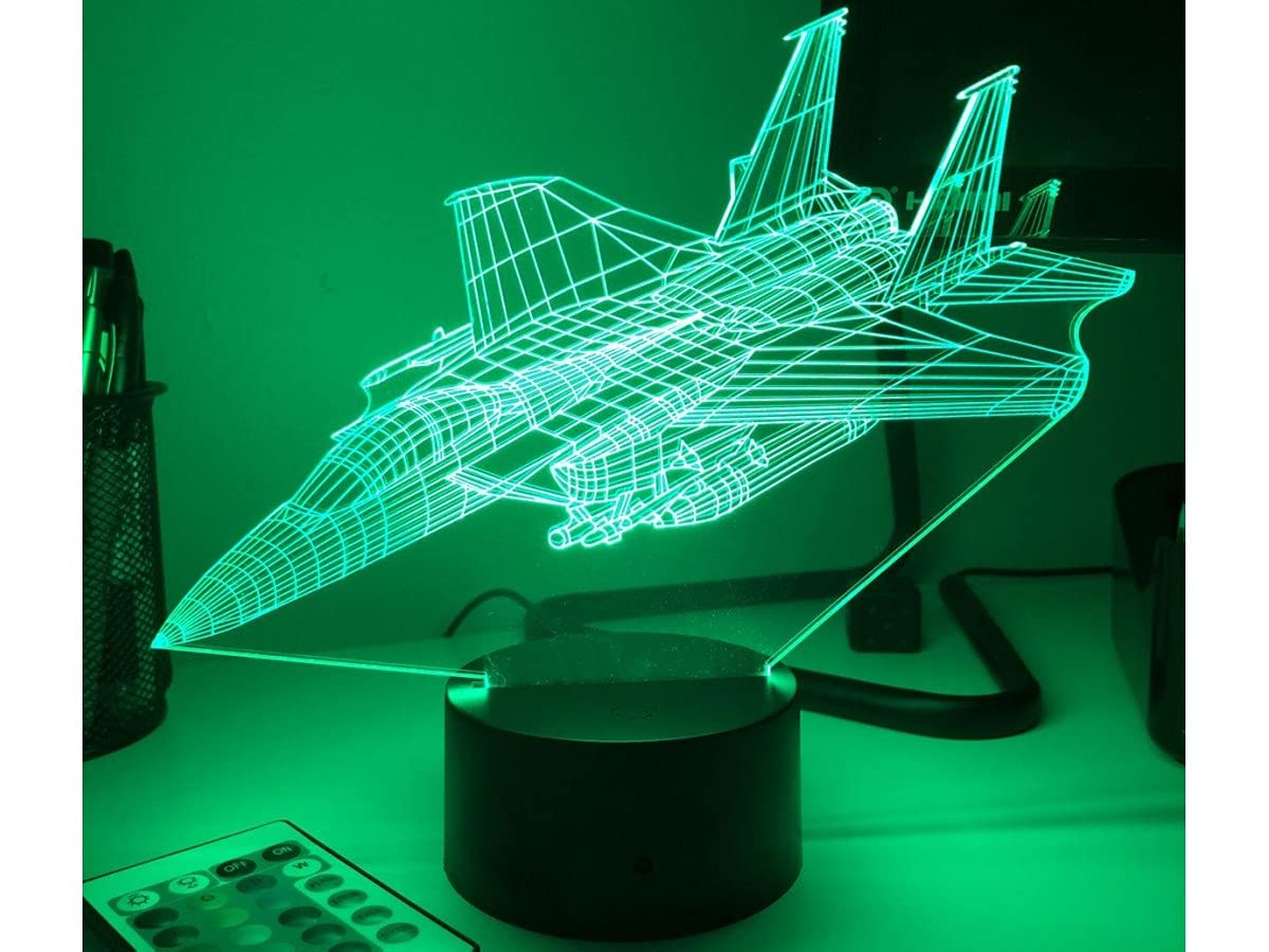 Amazon.co.jp: 【F-15 Strike Eagle 3D Aircraft Lamp】 カラー