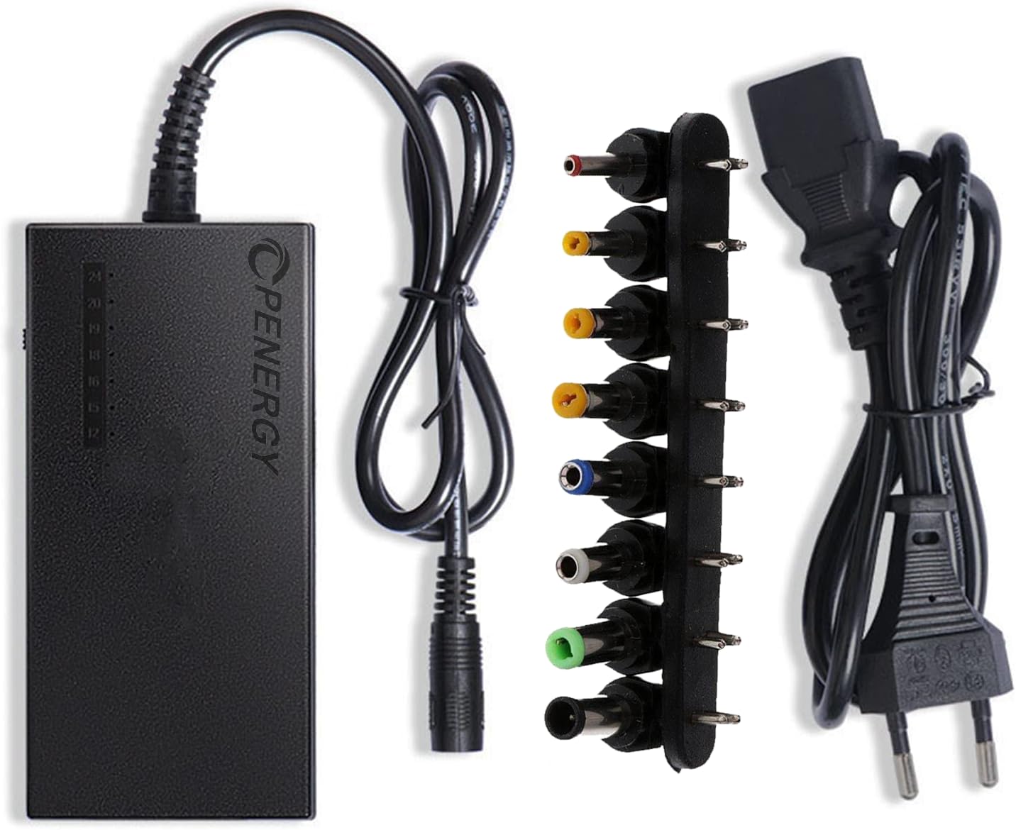 Penergy 96W Universal Laptop Charger, AC Adapter with 8 DC Jack