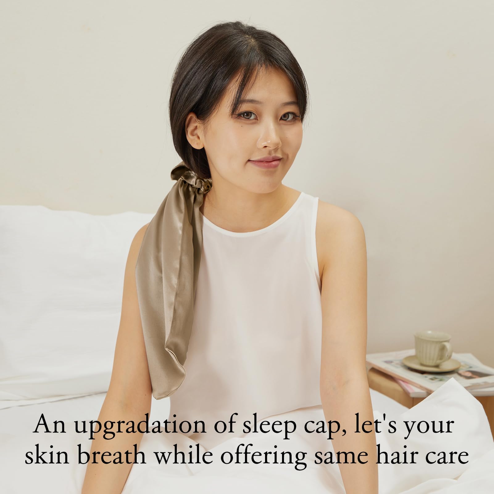 LILYSILK 100% Silk Bonnet for Sleeping & Daily Usage - Image 2