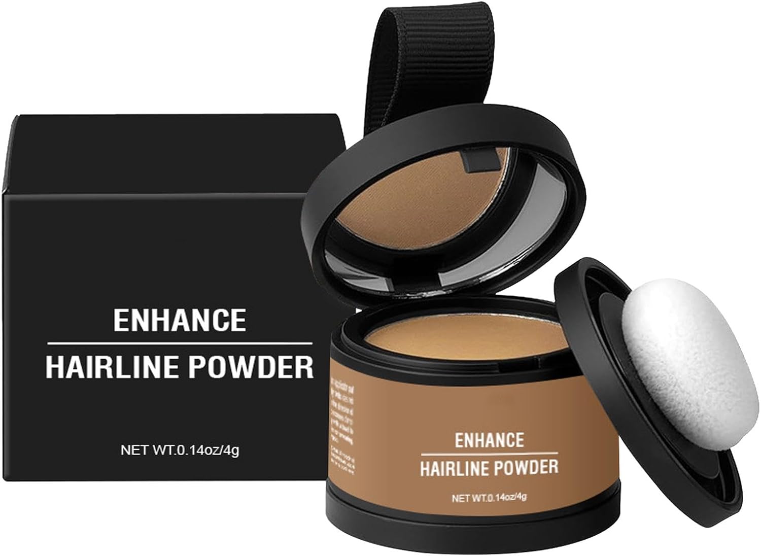 Hairline Powder for Women, Hair Powder – Root Cover-up Hair Texture Powder, Applicator Include – Waterproof Hair Shade Concealer for Grey Coverage, Fine, Thinning Hair